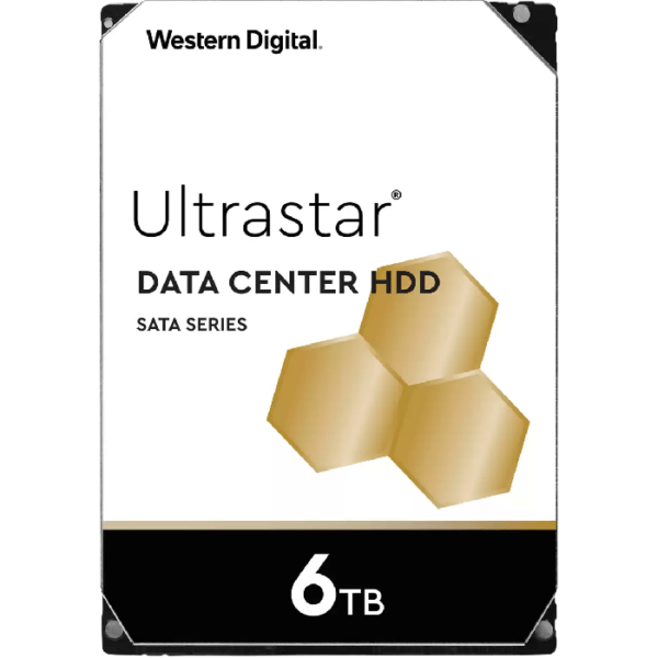 Wetern Digital Ultrastar SATA Drive 6TB